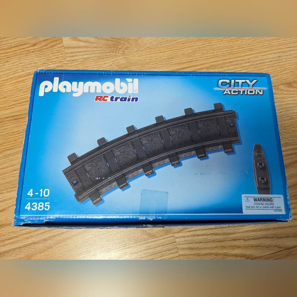 Playmobil 4385 RC Train Track - 12 Curved Pieces With Connectors